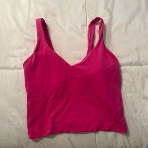 Lululemon sonic pink tank